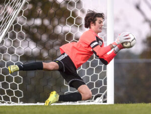 Ben Lohmann impresses in goal for short-handed Trinity soccer team in 3-1 loss to Williamstown